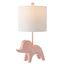 Ellie Elephant Lamp in Pink