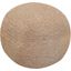 Ellis Wool Pouf with Polyester Fill In Beige