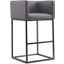 Embassy Barstool in Grey and Black
