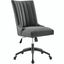 Empower Channel Tufted Fabric Office Chair EEI-4576-BLK-GRY