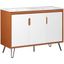 Energize 48 Inch Double Sink Bathroom Vanity In Cherry White EEI-5807-CHE-WHI-WHI
