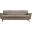 Engage Granite Upholstered Fabric Sofa