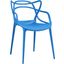 Entangled Blue Dining Arm Chair