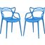 Entangled Dining Chair Set of 2 EEI-2347-BLU-SET