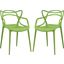 Entangled Dining Chair Set of 2 EEI-2347-GRN-SET