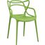 Entangled Green Dining Arm Chair