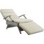 Envisage Light Gray Beige Chaise Outdoor Patio Wicker Rattan Lounge Chair