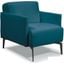 Eros Pavone Leather Accent Chair