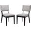 Esquire Light Gray Dining Chairs - Set Of 2