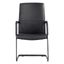 Evander Office Guest Chair In Black Leather