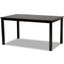 Eveline Modern And Contemporary Espresso Brown Finished Rectangular Wood Dining Table
