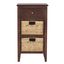 Everly Cherry Drawer Side Table