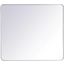 Evermore White Rectangular Mirror MR803640WH