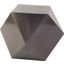 Exagoni Black Iron Plated Nail Head Detail Hexagonal Side Table