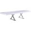 Excel White Lacquer Extendable Dining Table 997-T