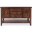 Fairview Mid-Century Contemporary Distressed Acacia Sideboard In Oak