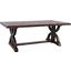Fairview Mid-Century Distressed Acacia Coffee Table In Oak