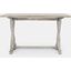Fairview Mid-Century Distressed Acacia Sofa Console Table In Ash
