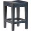 Farmhouse Counter Stool Set Of 2 In Blue