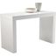 Faro White High Gloss C-Shape Counter Height Dining Table