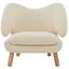 Felicia Contemporary Chair In Ivory