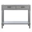 Filbert 2 Drawer Console Table in Grey