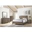 Flavien Roma Grey Panel Bed Bedroom Set 0qd24300126