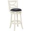 Florence 29 Inch Swivel Bar Stool In Distressed White