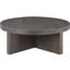 Folke Round Coffee Table In Brown