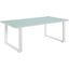 Fortuna White Outdoor Patio Coffee Table