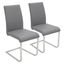 Foster Dining Chair Set of 2 In Grey