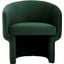 Franco Chair In Dark Green