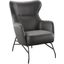 Franky Accent Chair In Black