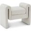 Fredericton Cream Accent and Storage Bench 0qb24403743