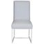 Fremont Outdoor Side Chair In Blue and White