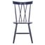 Friar Dining Chair Set of 2 in Navy