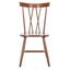 Friar Dining Chair Set of 2 in Walnut