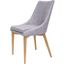 Fritz Side Dining Chair Set of 2 In Light Grey Natural Leg