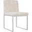 Frozen Dining Chair In Off White