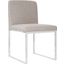 Frozen Dining Chair In Vintage Gray Taupe