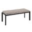 Fuji Bench In Black and Beige