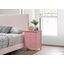 Glory Furniture Daniel Nightstand, Pink