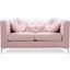 Glory Furniture Pompano Loveseat, Pink