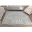 Gallagher GL15A Adorned Stone Vintage Transitional Light Gray 2' x 4' Area Rug