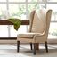 Garbo Captains Dining Chair In Beige