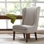 Garbo Captains Dining Chair In Grey Multi
