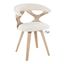 Gardenia Chair In Cream White