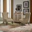Garrison Upholstered Accent Chair In Cocoa
