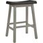 Gateway Street Counter Stools Set of 2 In Graphite
