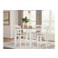 Gesthaven 5-Piece Dining Room Set In Natural and White